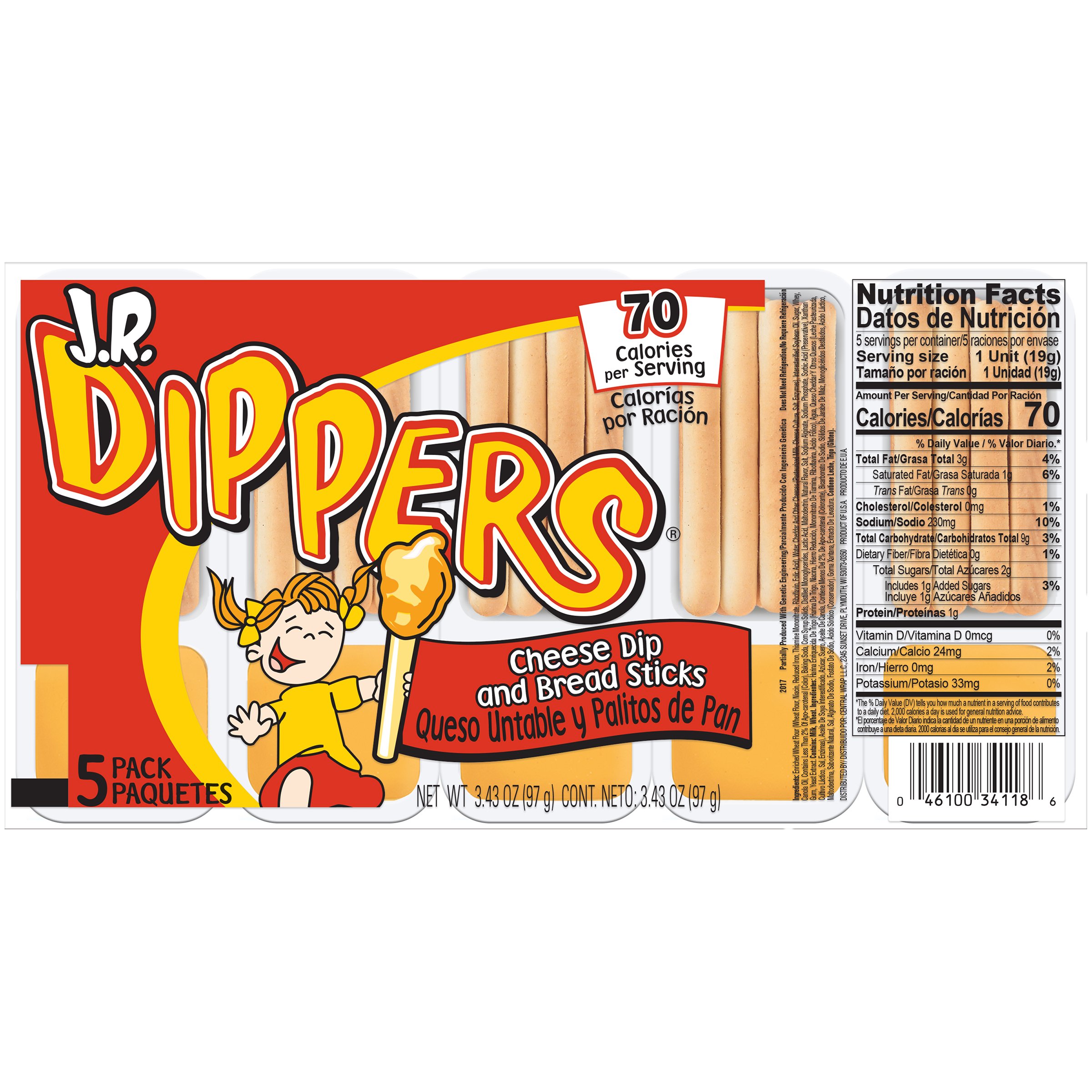 is jr. dippers cheese dip with sticks halal in the United States?